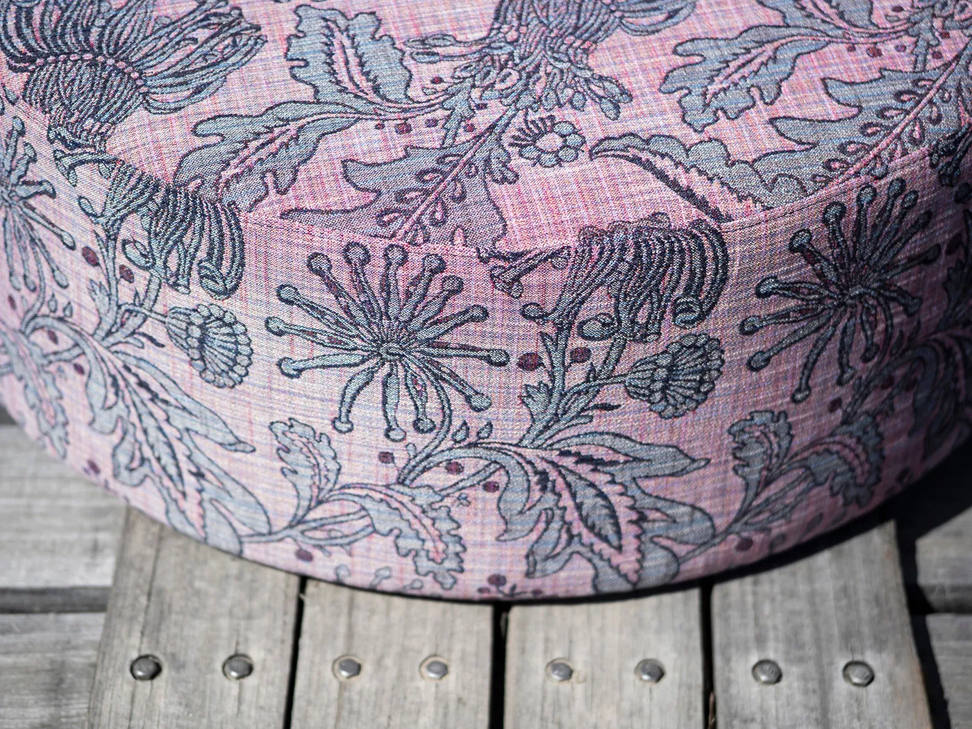 Large Round Ottoman