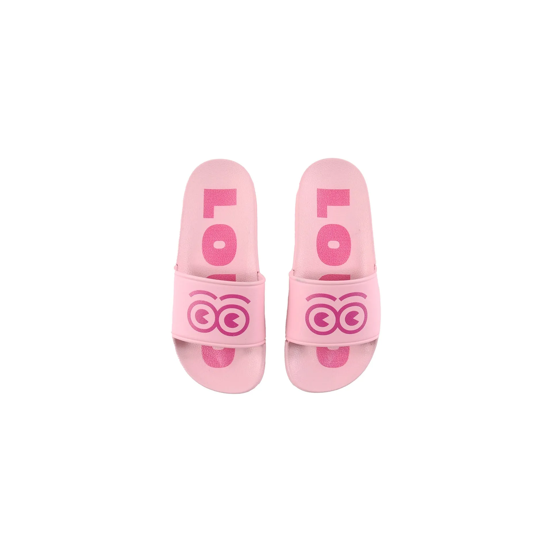 Loud Apparel Pink Sliders