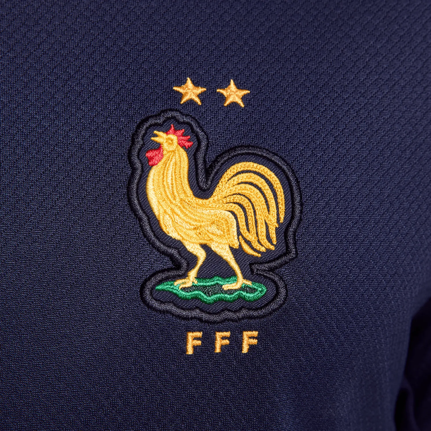 Maillot d'entrainement Equipe de France 2024 - Marine/Bleu