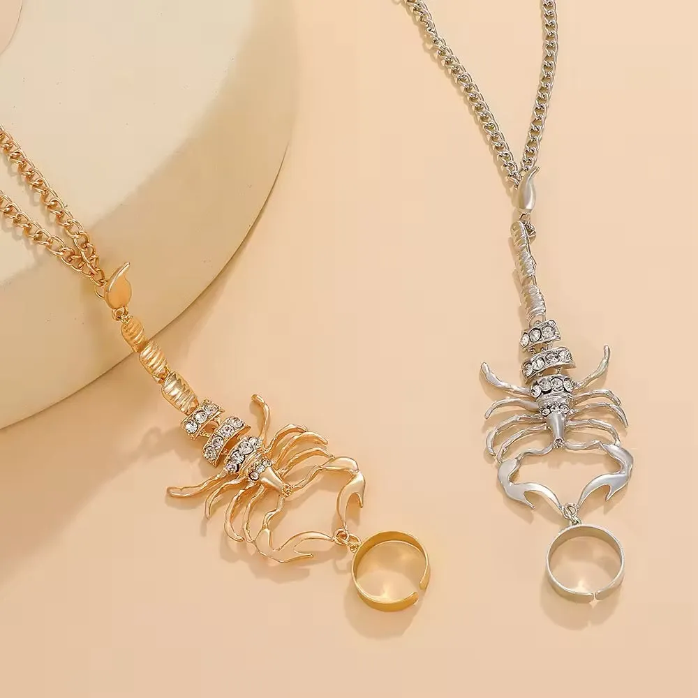 Majestic Zircon Scorpion Empress Hand Accessories