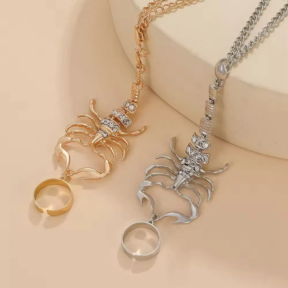 Majestic Zircon Scorpion Empress Hand Accessories