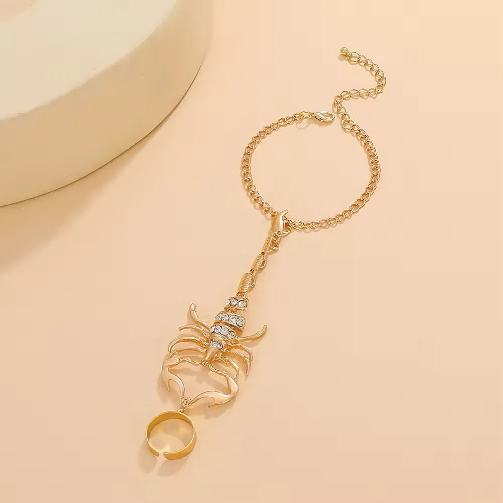 Majestic Zircon Scorpion Empress Hand Accessories