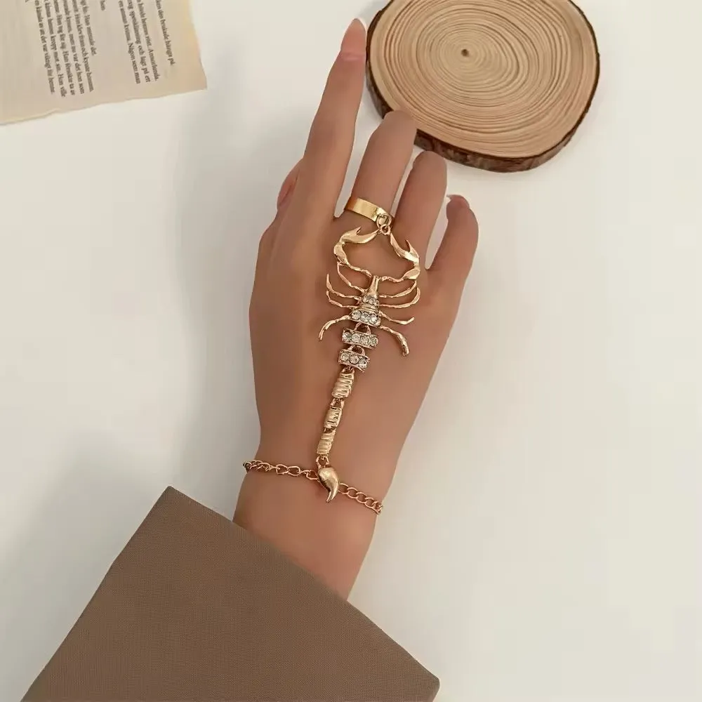 Majestic Zircon Scorpion Empress Hand Accessories