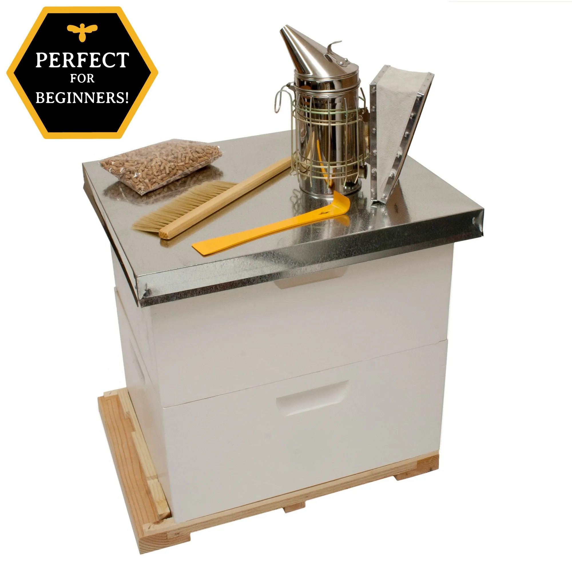 Medium Backyard Beekeeping Kit with Accessories
