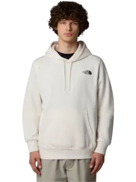 Men's Brand Logo Printed Hoodie,Cream
