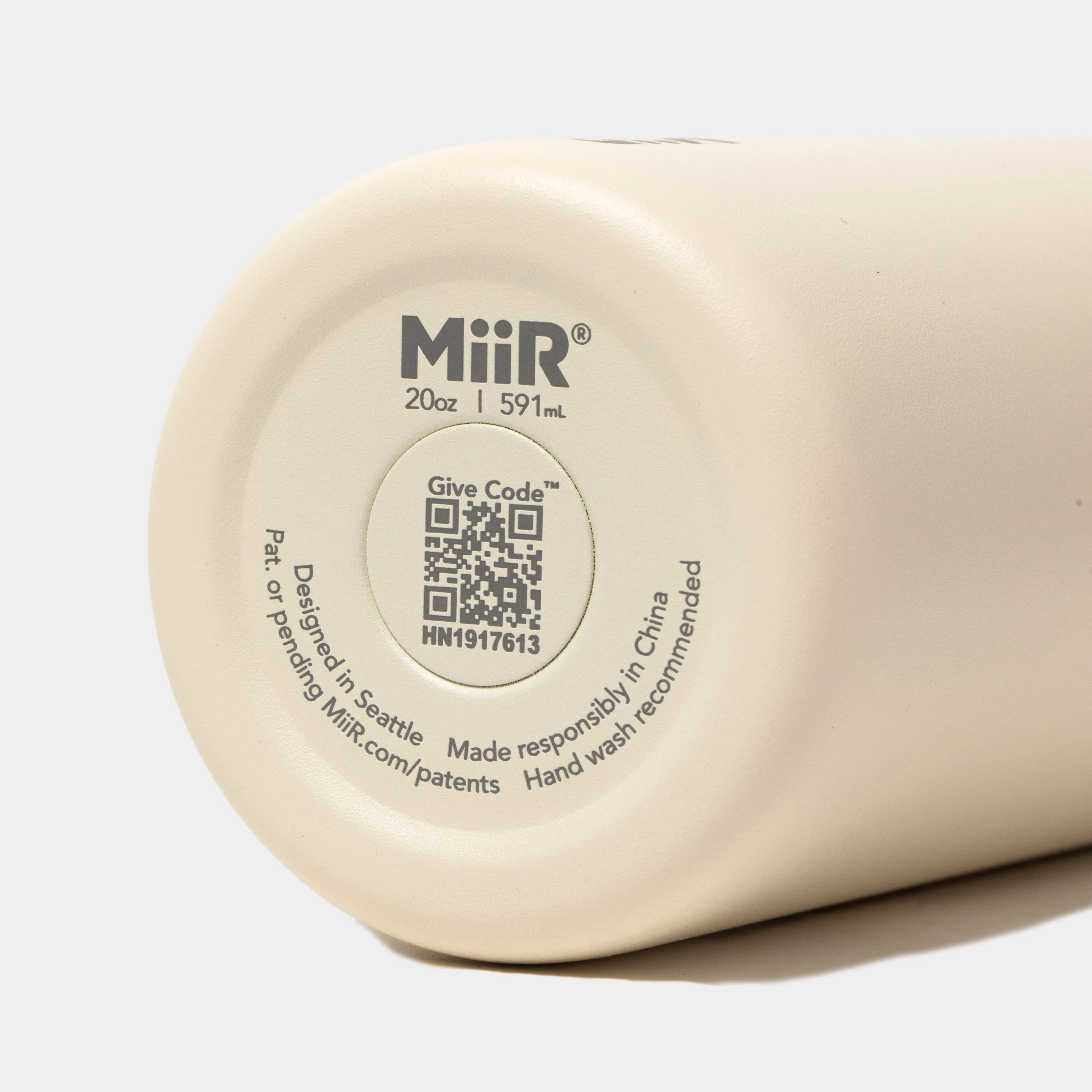Miir Wide Mouth Bottle(Sandstone white)/ MW-AC24201