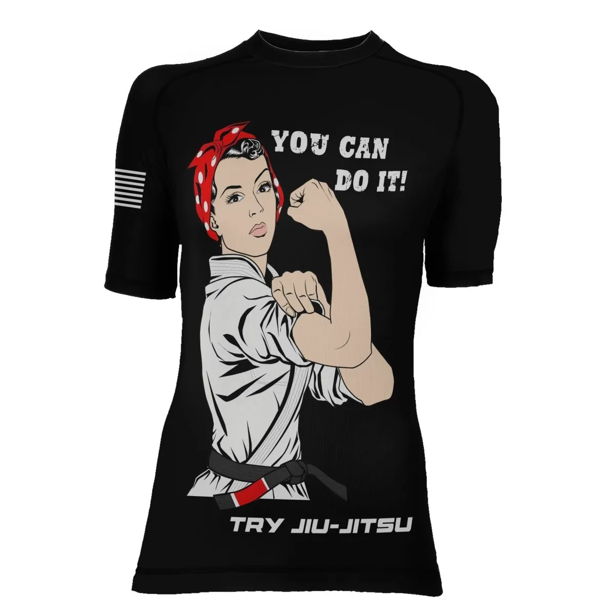 Mom Jiu-Jitsu Women's Short Sleeve Rash Guard
