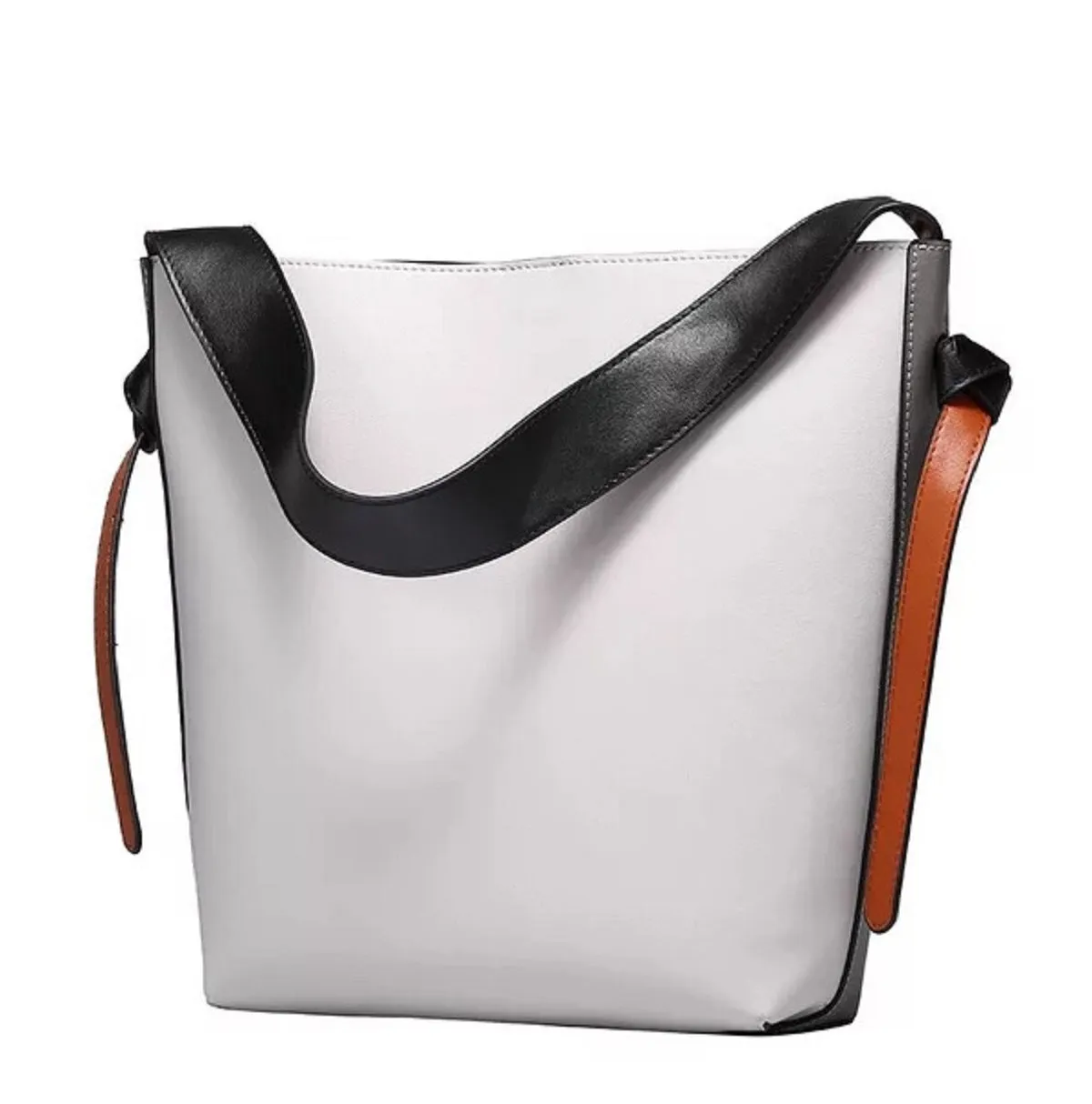 Multi Colored Large Ladies Handbag (Genuine Leather), accessories