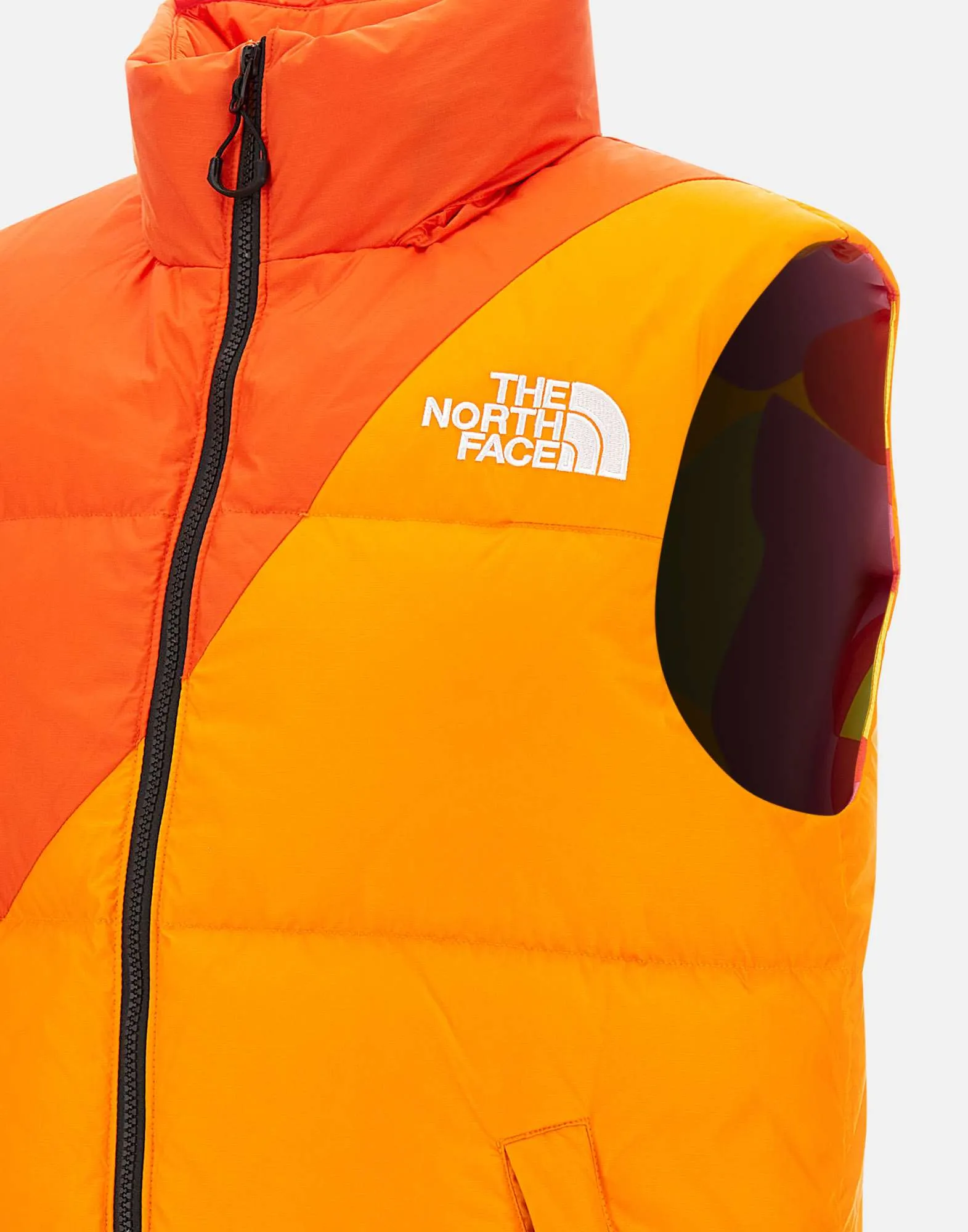 Multicolor Oversized Vest Collaboration
