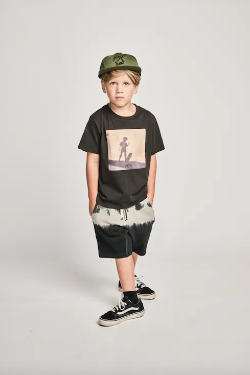 Munster Kids Mudme Short - Grey/Black