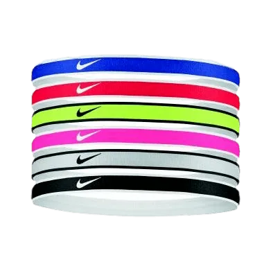 Nike Jacquard Hairbands (6 Pack)