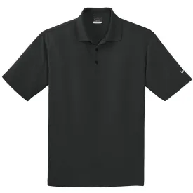 Nike Men's Black Dri-FIT S/S Micro Pique Polo