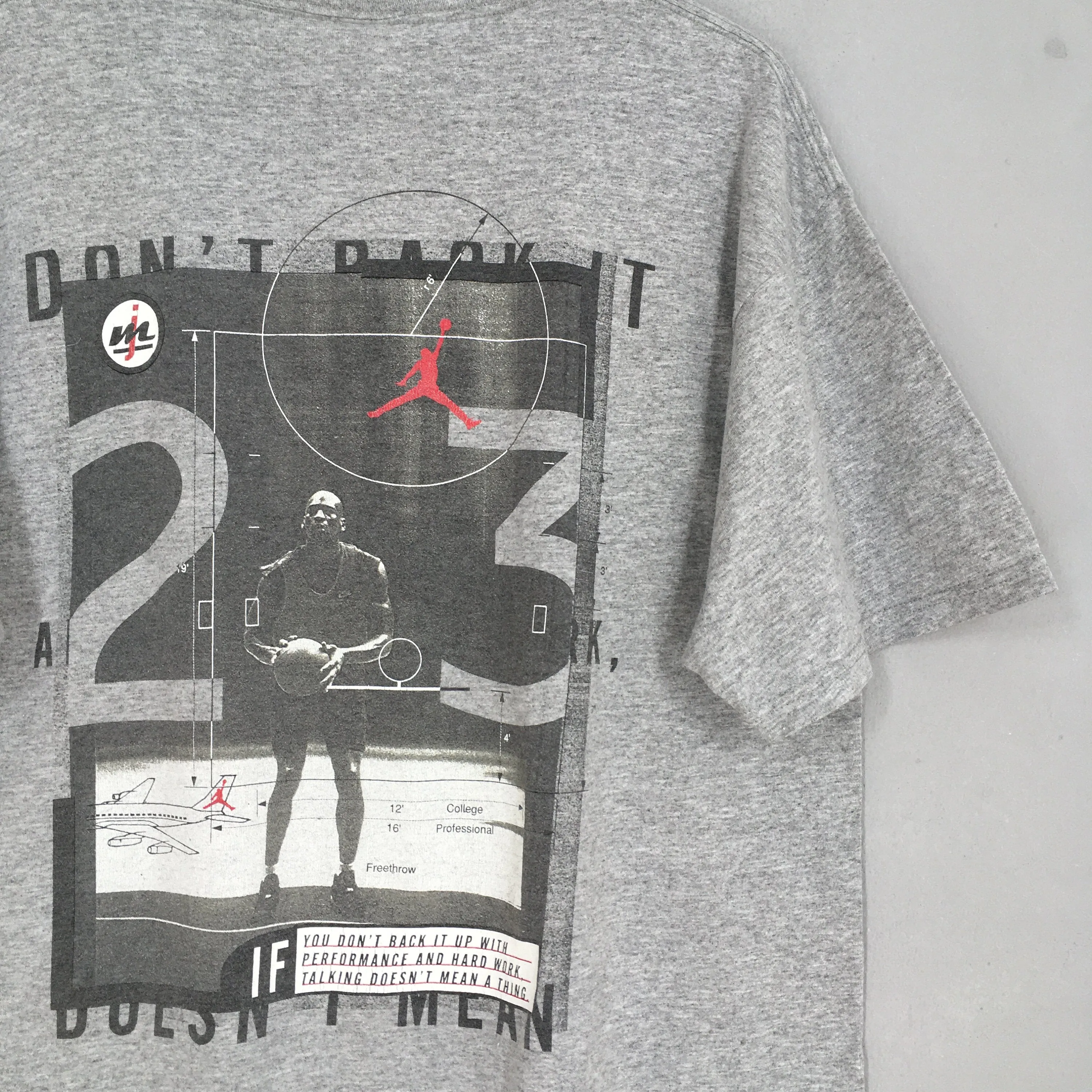 Nike Michael Jordan #23 Nba Basketball T shirt Medium