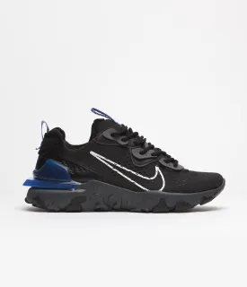 Nike React Vision Shoes - Black / White - Game Royal - Iron Grey