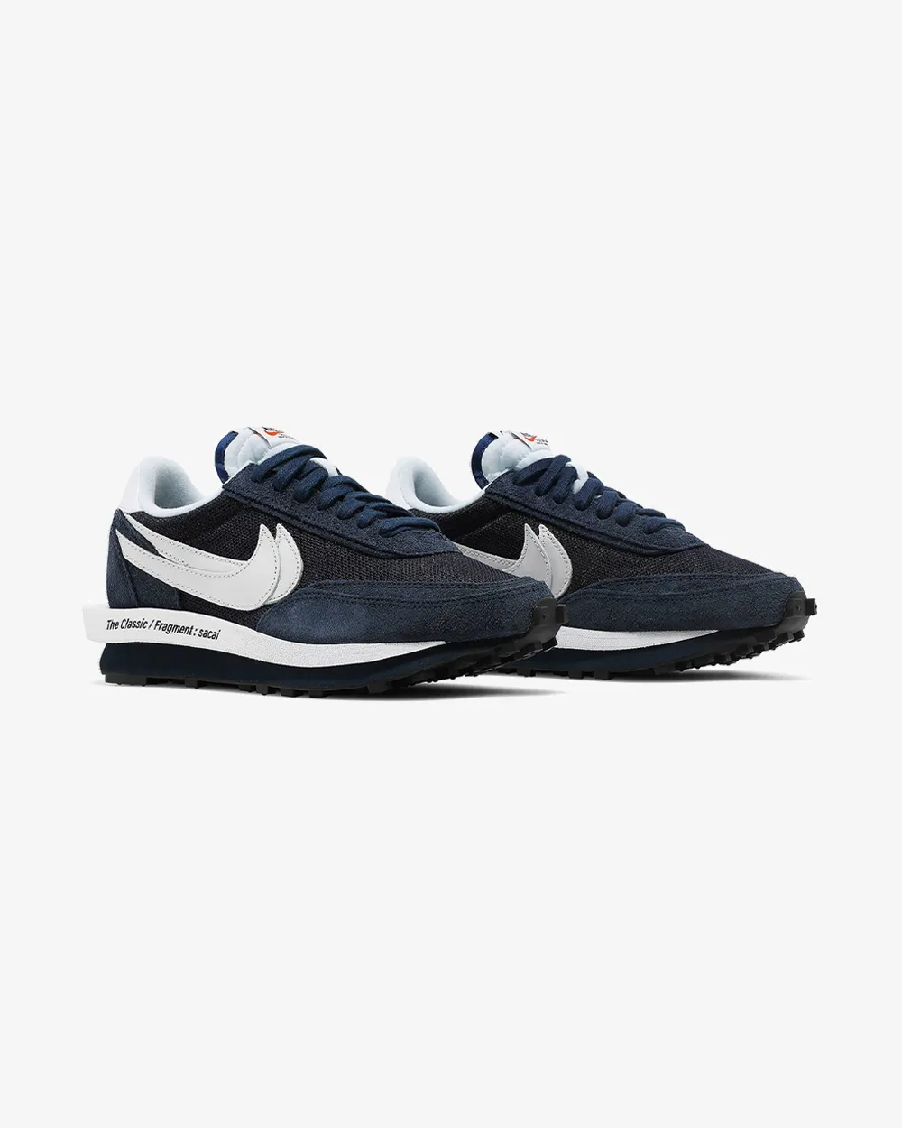 NIKE X SACAI X FRAGMENT LD WAFFLE NAVY BLUE VOID