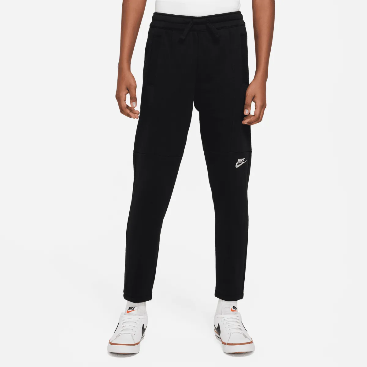 Pantalon Nike Sportswear Amplify Junior - Noir/Blanc