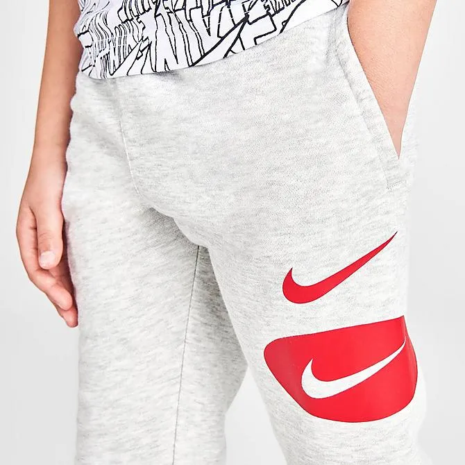 Pantalon Nike Sportswear Enfant - Gris/Rouge