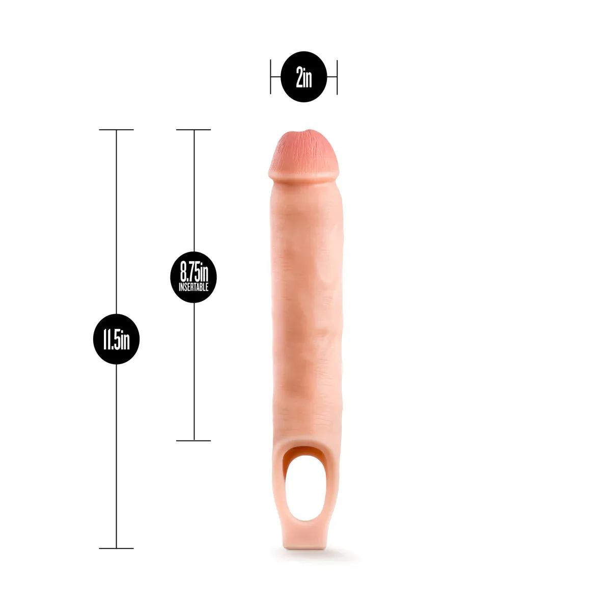 Performance Plus  2.5-Inch Silicone Penis Extender