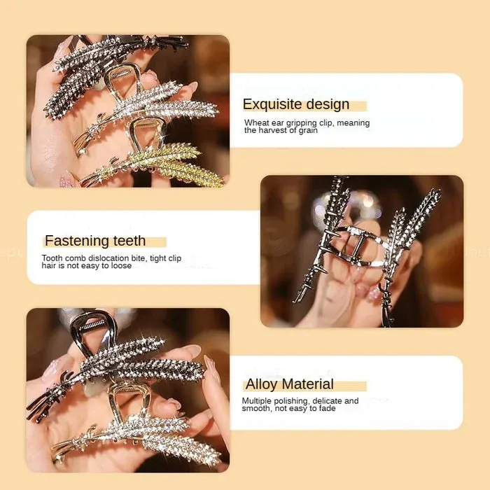 Premium feeling wheat hair accessories