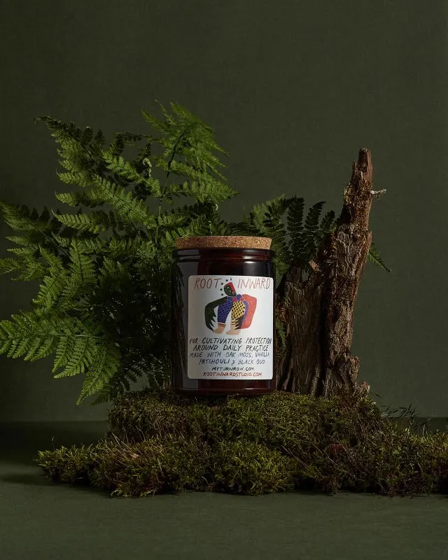 Protection Candle/ collaboration with artist Meredith Anne White
