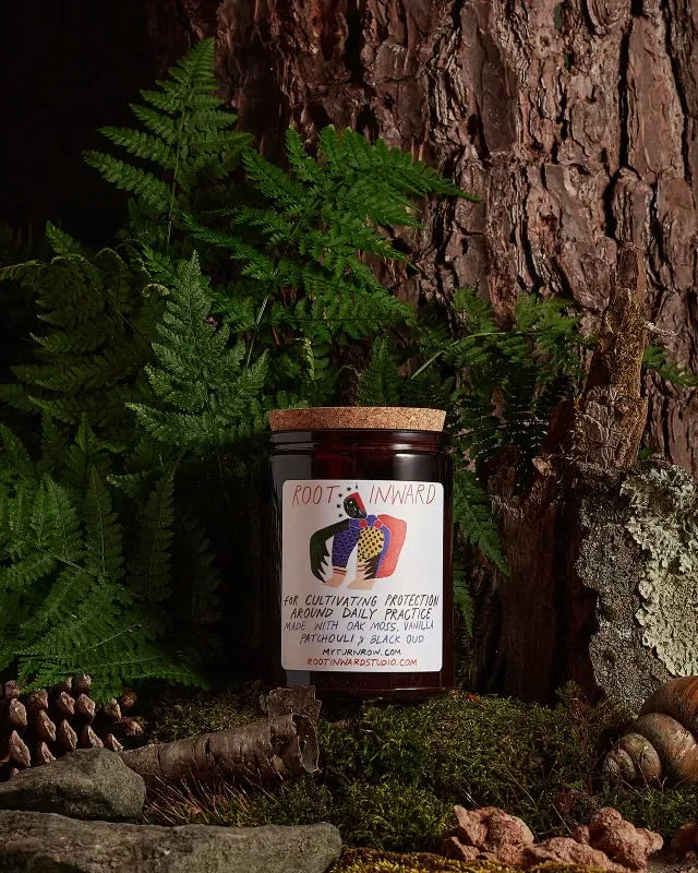 Protection Candle/ collaboration with artist Meredith Anne White