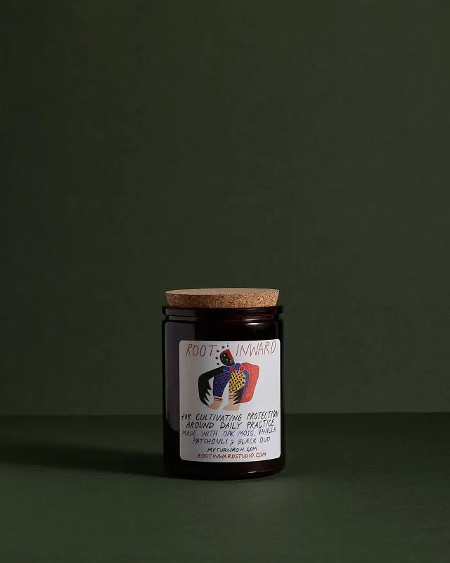 Protection Candle/ collaboration with artist Meredith Anne White