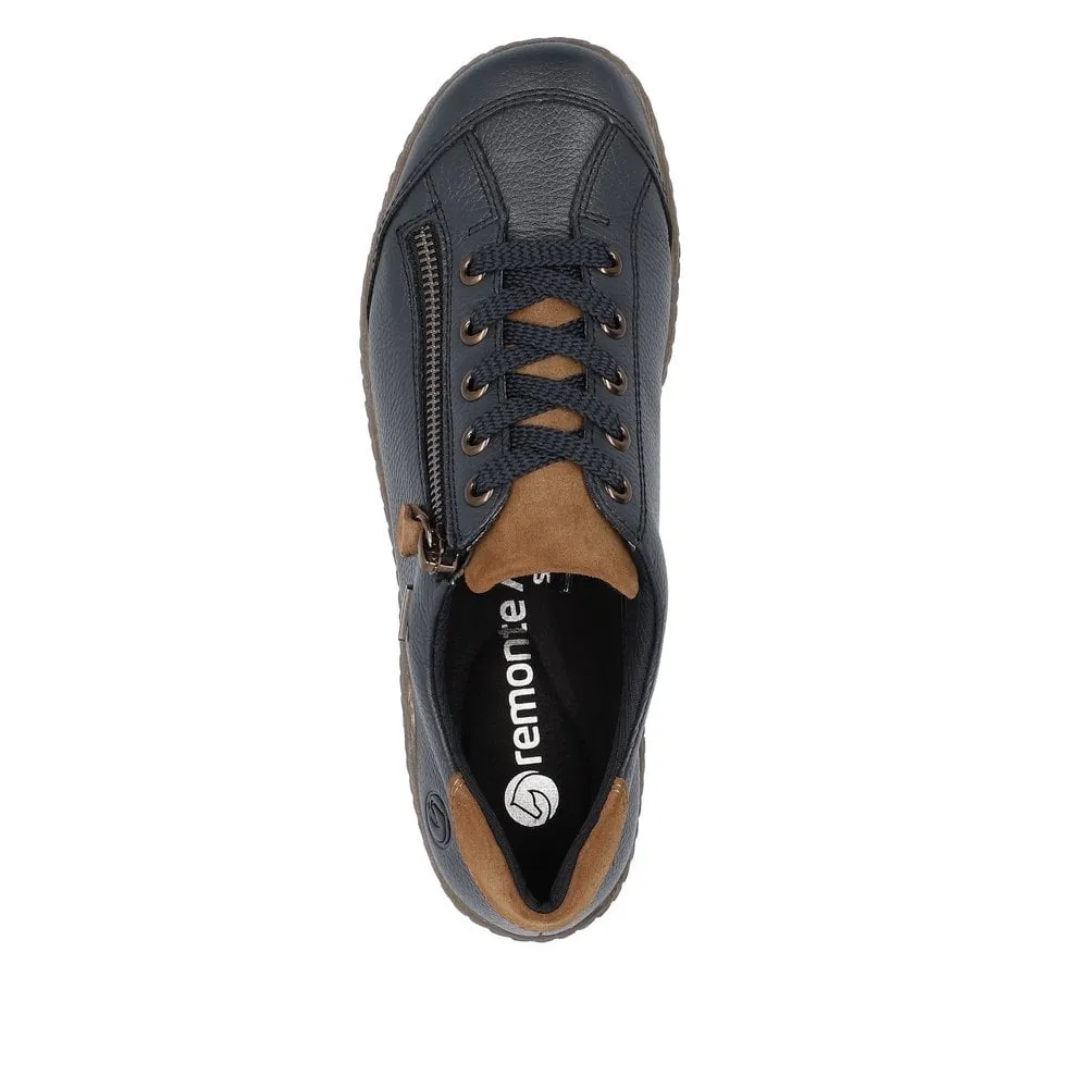 Remonte R1402-16 Ladies Shoes Blue Combi