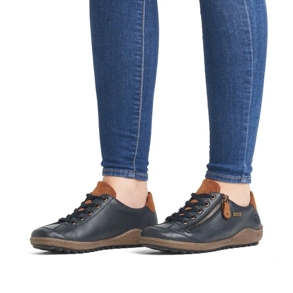 Remonte R1402-16 Ladies Shoes Blue Combi