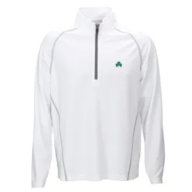 Shamrock Performance Pullover White