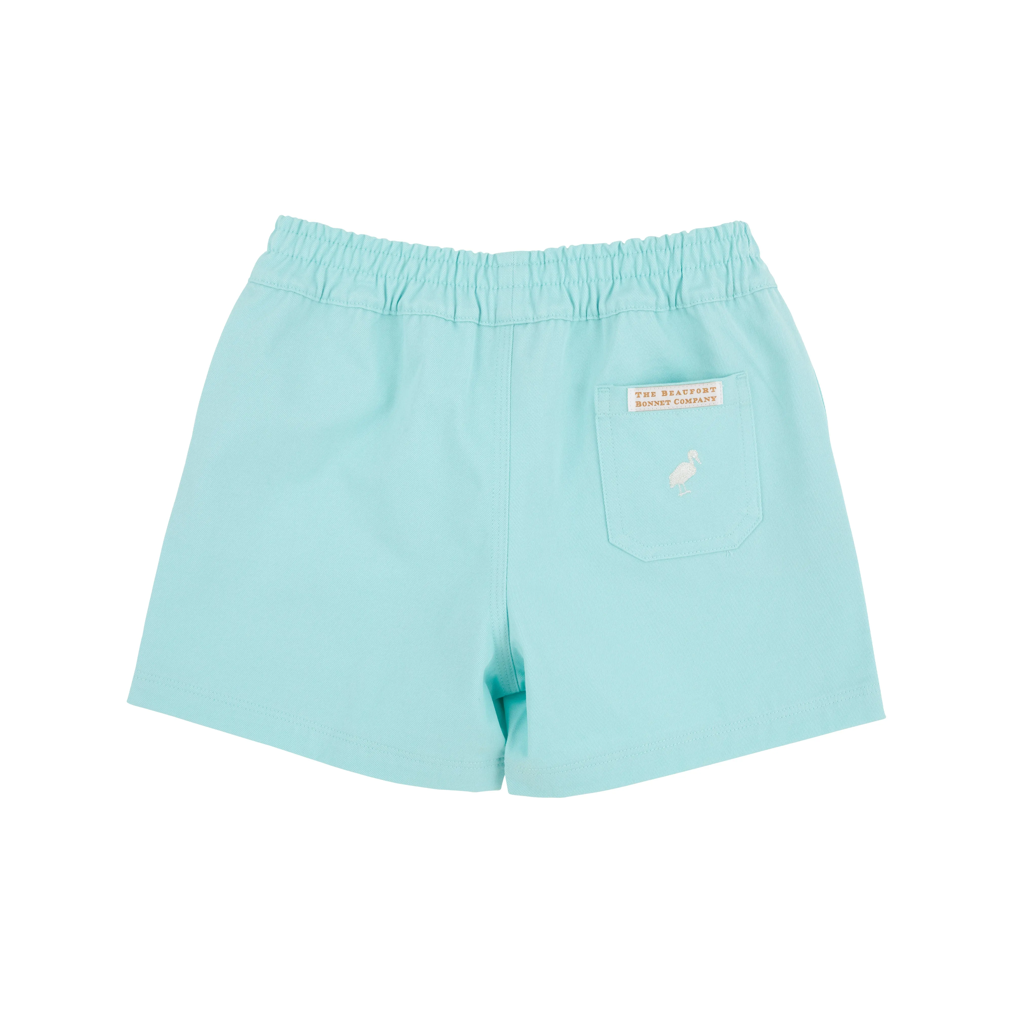 Sheffield Shorts (Twill) - Edisto Egg Blue with Saratoga Stone Stork