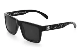 Shreddy X Heatwave Vise White Crack/Black Lens