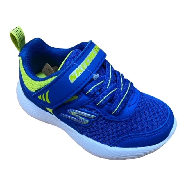 Skechers scarpa da bambino Dyna-Lite Relter 407237N/BLLM blu lime