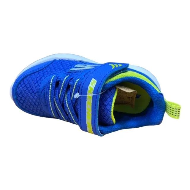 Skechers scarpa da bambino Dyna-Lite Relter 407237N/BLLM blu lime