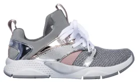 Skechers sneakers da bambina e ragazza Shine Status 84853L SIL argento