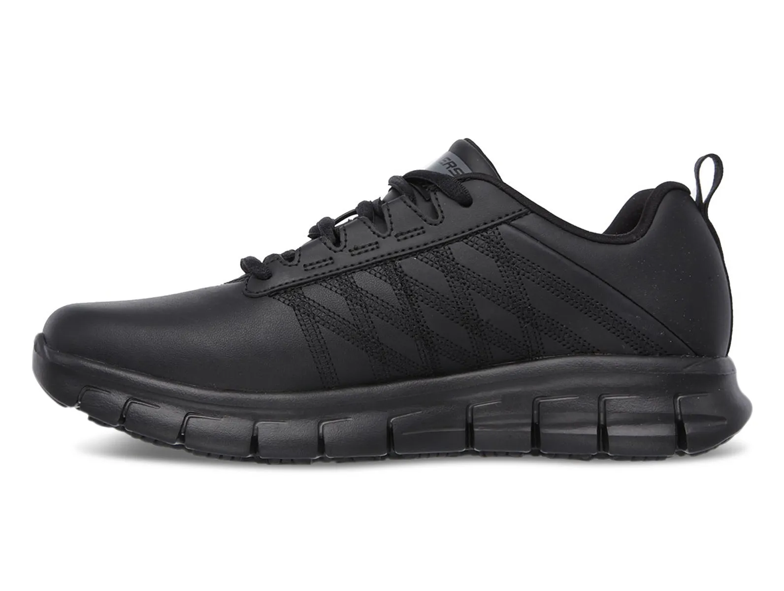 Skechers Work Relaxed Fit: Sure Track Erath Sr 76576 – Black