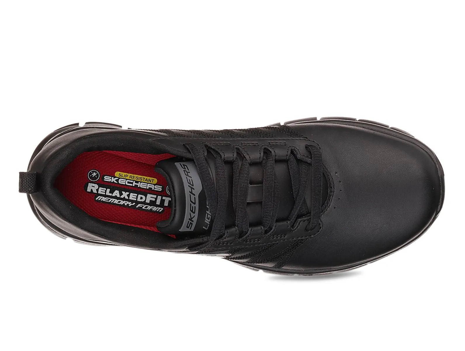 Skechers Work Relaxed Fit: Sure Track Erath Sr 76576 – Black