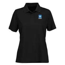 Southern Research Women's Clubhouse Performance Polo Black