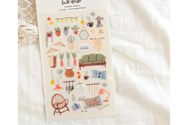Suatelier Home Sweet Home sticker