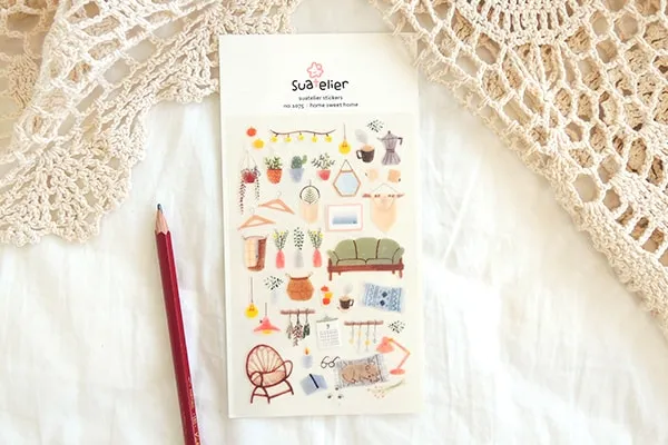 Suatelier Home Sweet Home sticker