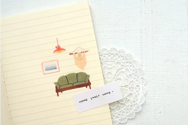 Suatelier Home Sweet Home sticker