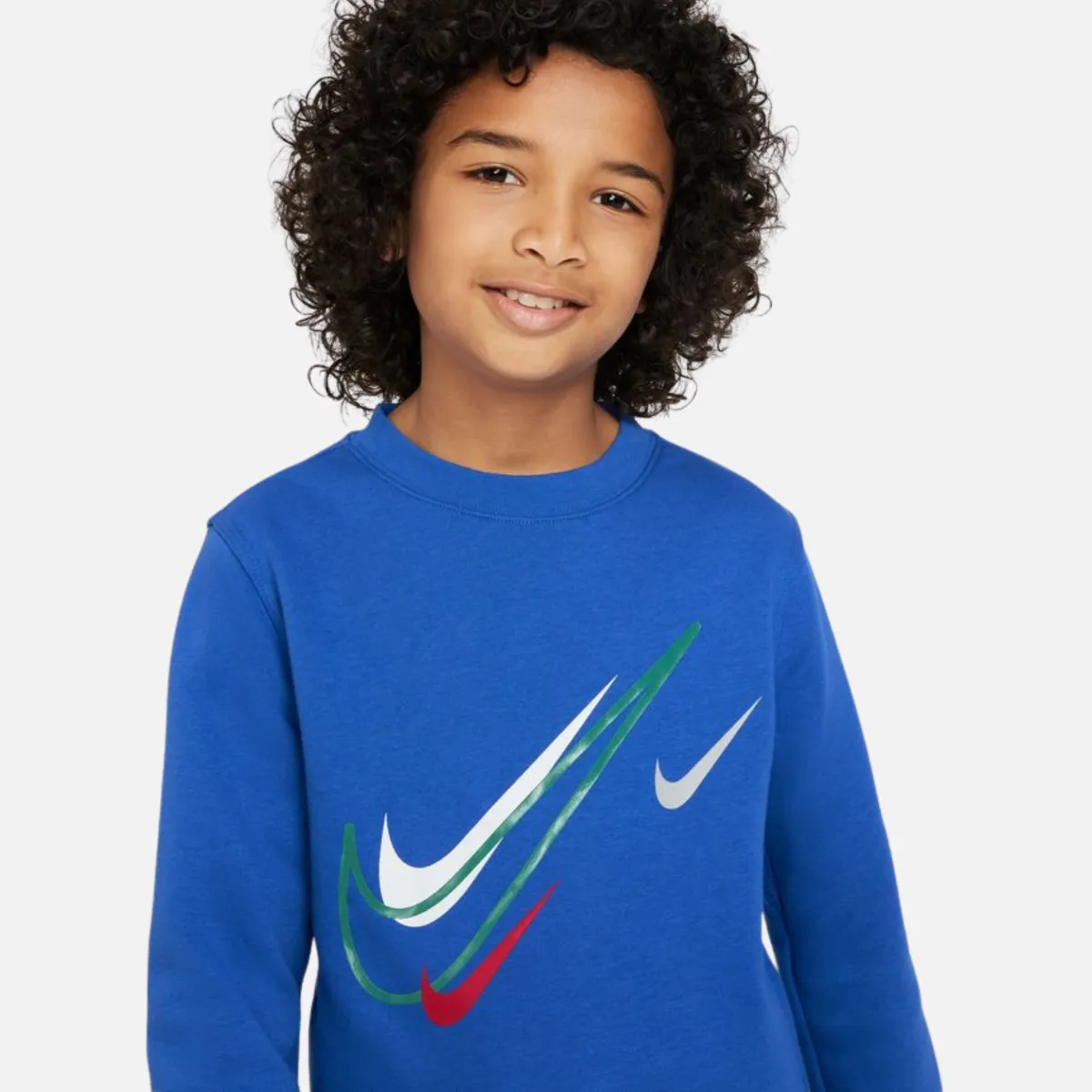 Sweat Nike Tech Fleece Junior - Bleu/Blanc/Rouge