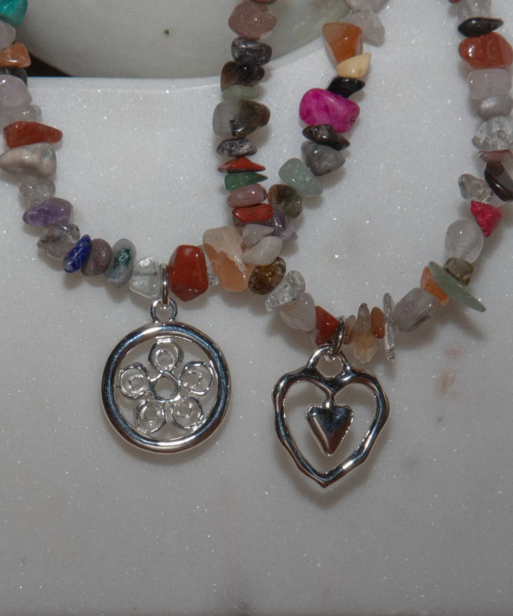 TOPAZZ collaboration necklace 【stone】