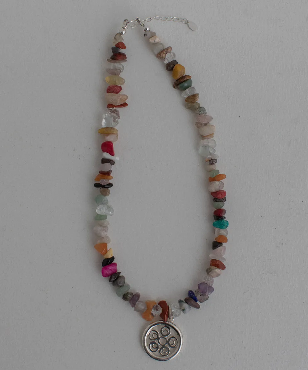 TOPAZZ collaboration necklace 【stone】