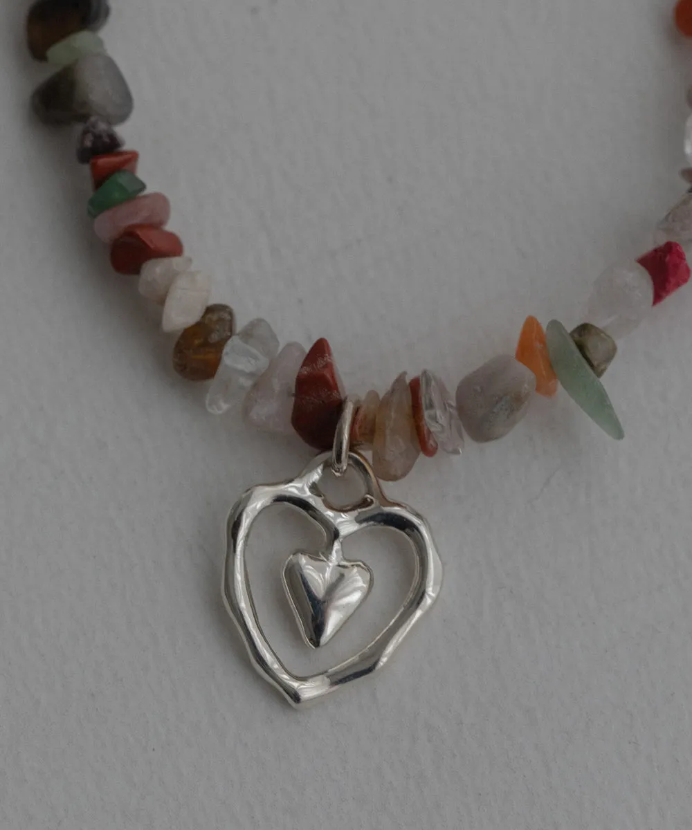 TOPAZZ collaboration necklace 【stone】