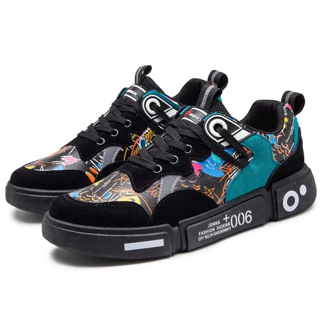 Unisex Fashion Colorful Mesh Sneakers