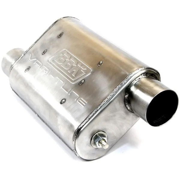 Varitune Adjustable Muffler Double Offset 2.75 Inch Stainless