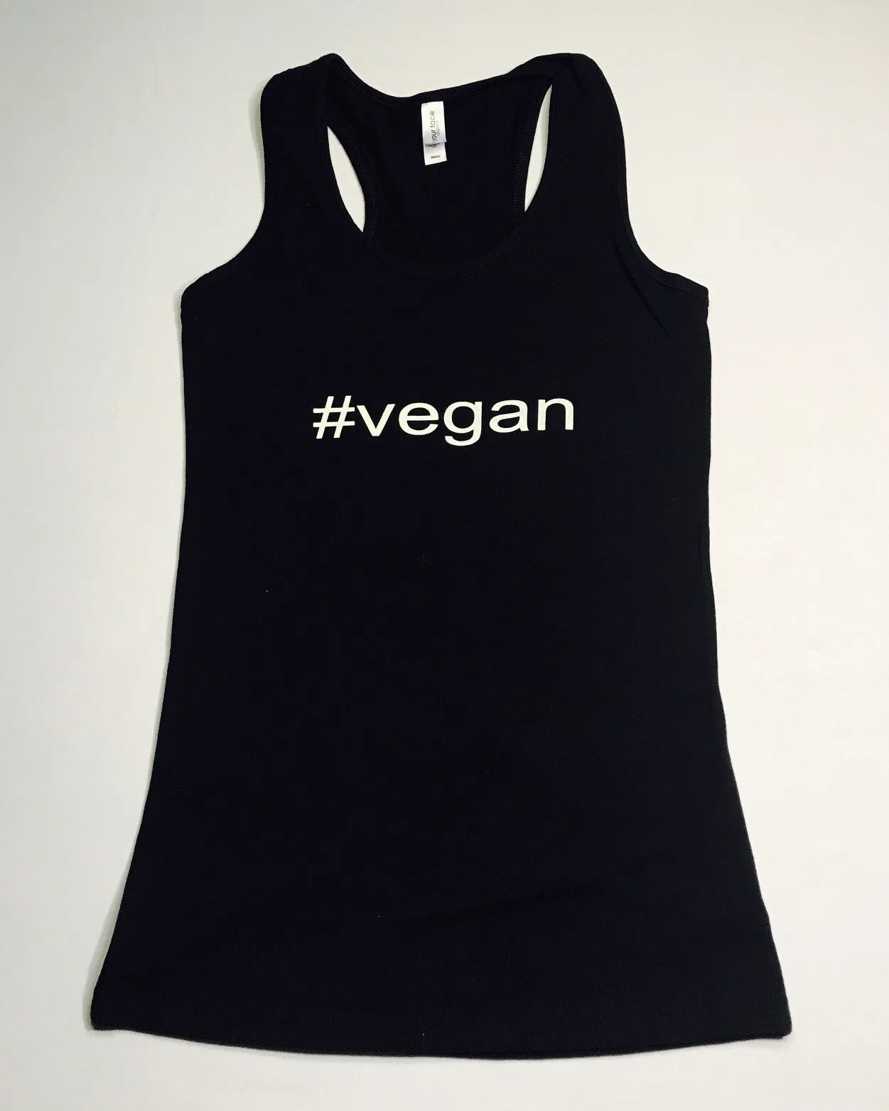 #Vegan Womens Racerback Tank