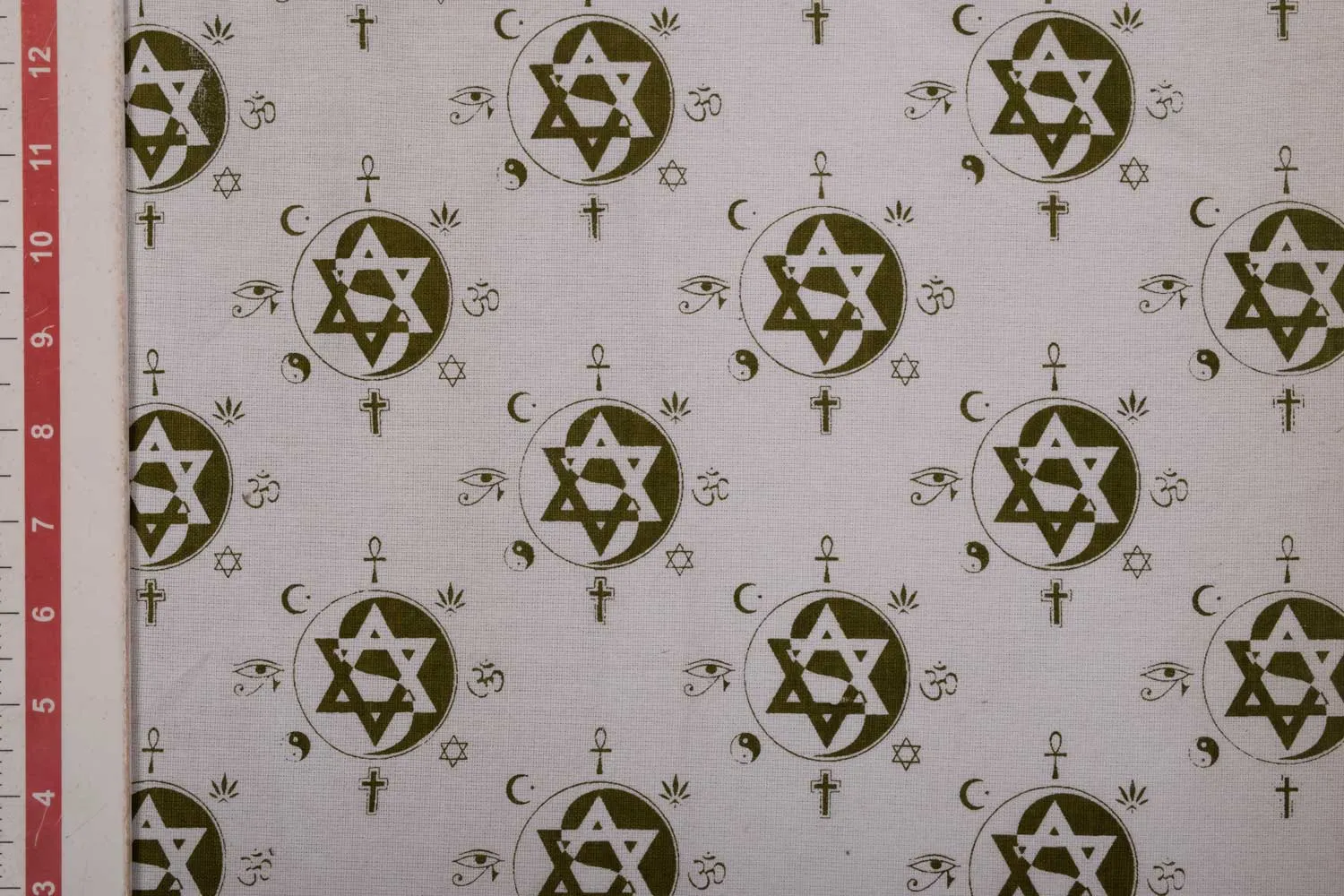 White Cotton Canvas Fabric