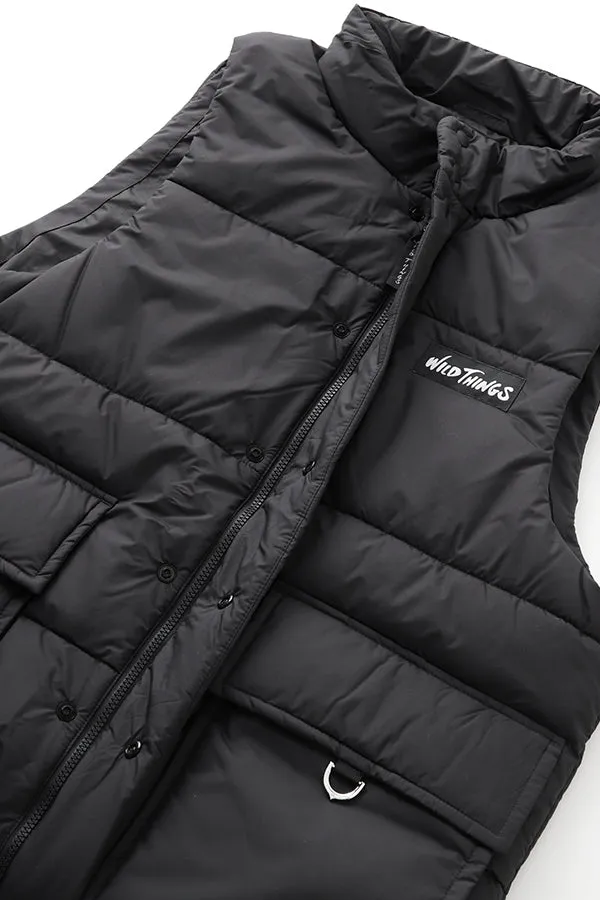 WILDTHINGS × mastermind JAPAN DACRON HOODED VEST