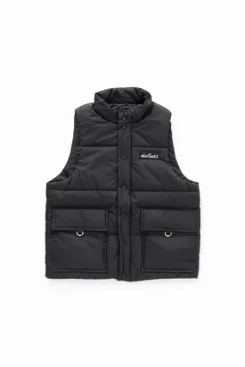 WILDTHINGS × mastermind JAPAN DACRON HOODED VEST